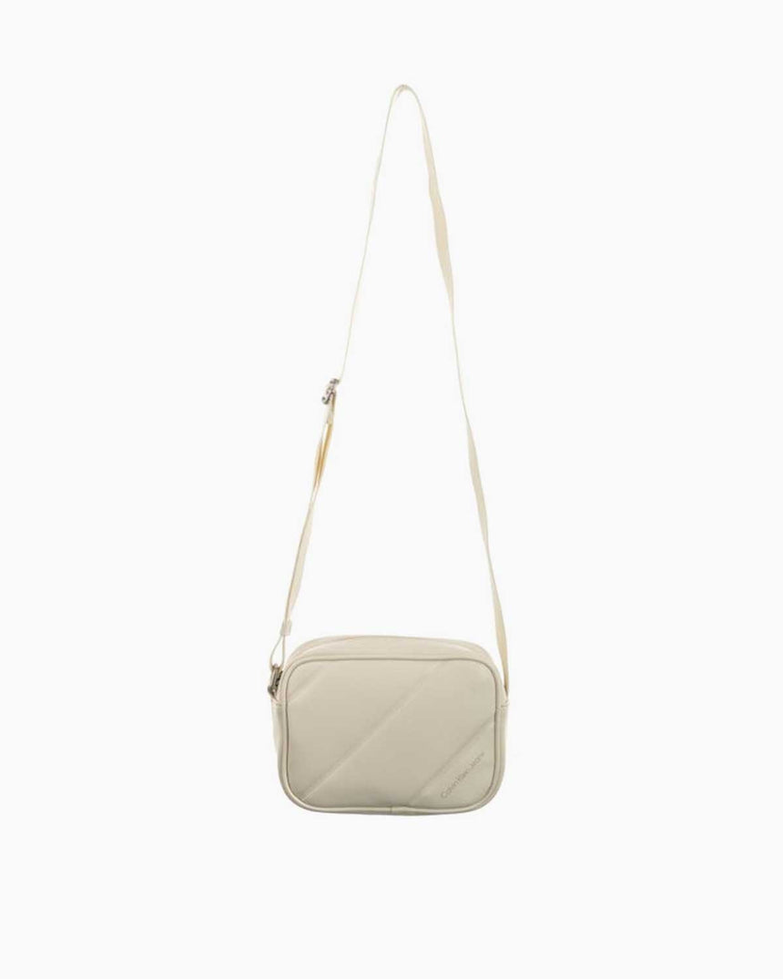 Calvin Klein Quilted Camera Bag Çapraz Askılı Çanta Papyrus
