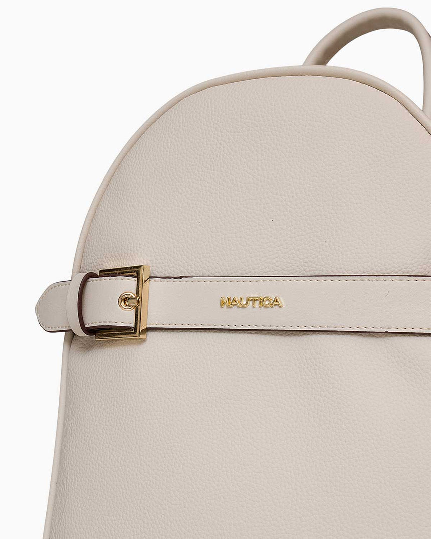 Nautica Ladies Kemer Detaylı Sırt Çantası Ekru