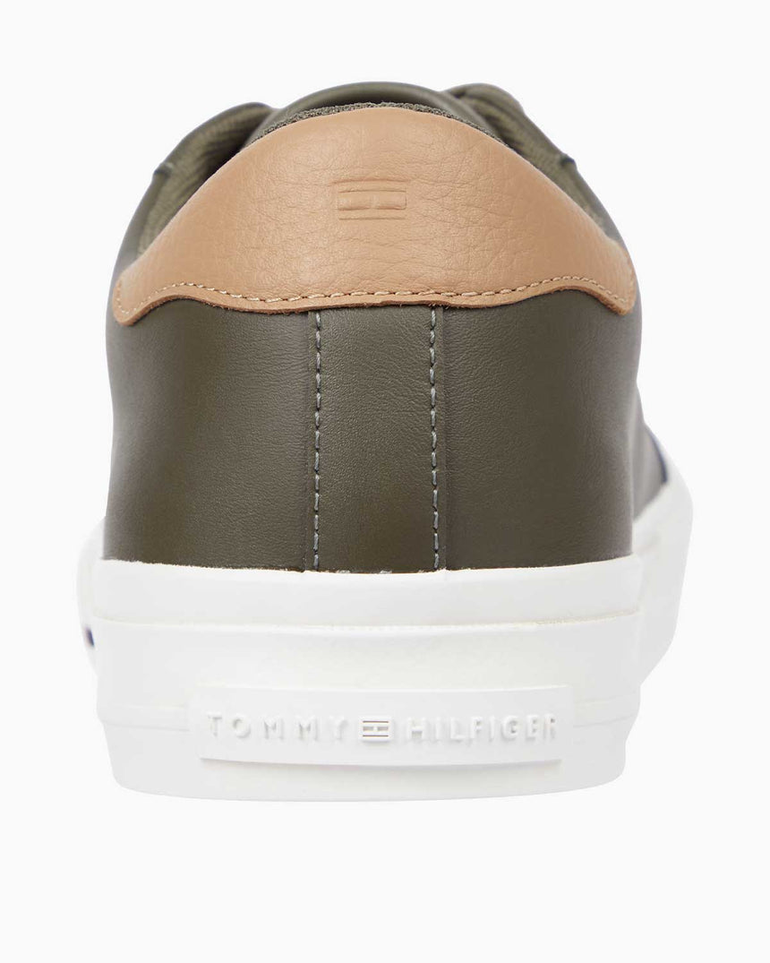 Tommy Hilfiger Street Low Top Süet Sneaker Army Green