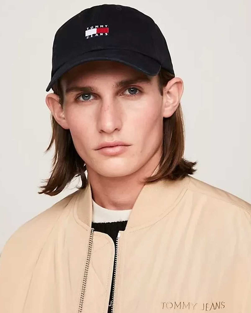 Tommy Hilfiger Heritage Panels Cap Şapka Black