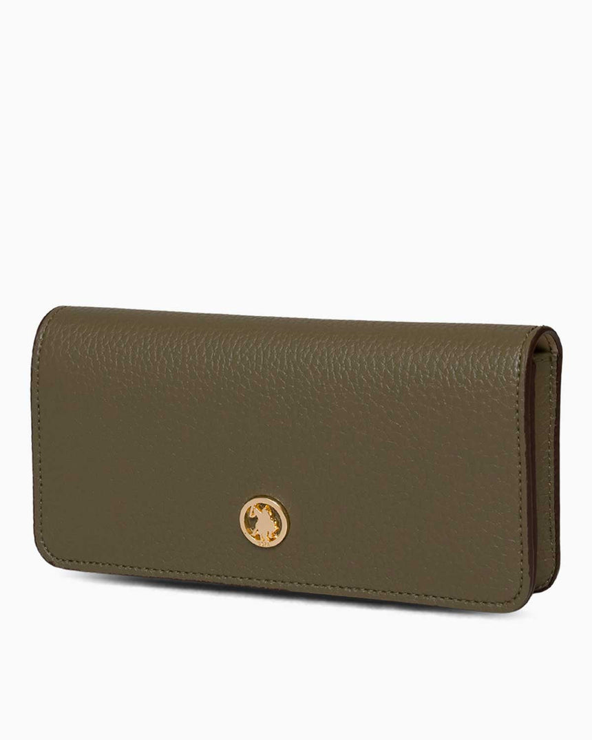 Us Polo Assn Logolu Cüzdan Haki