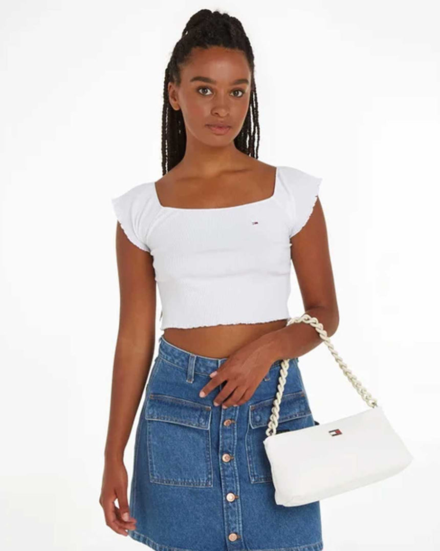 Tommy Hilfiger City Flap Crossover Zincirli El Çanta