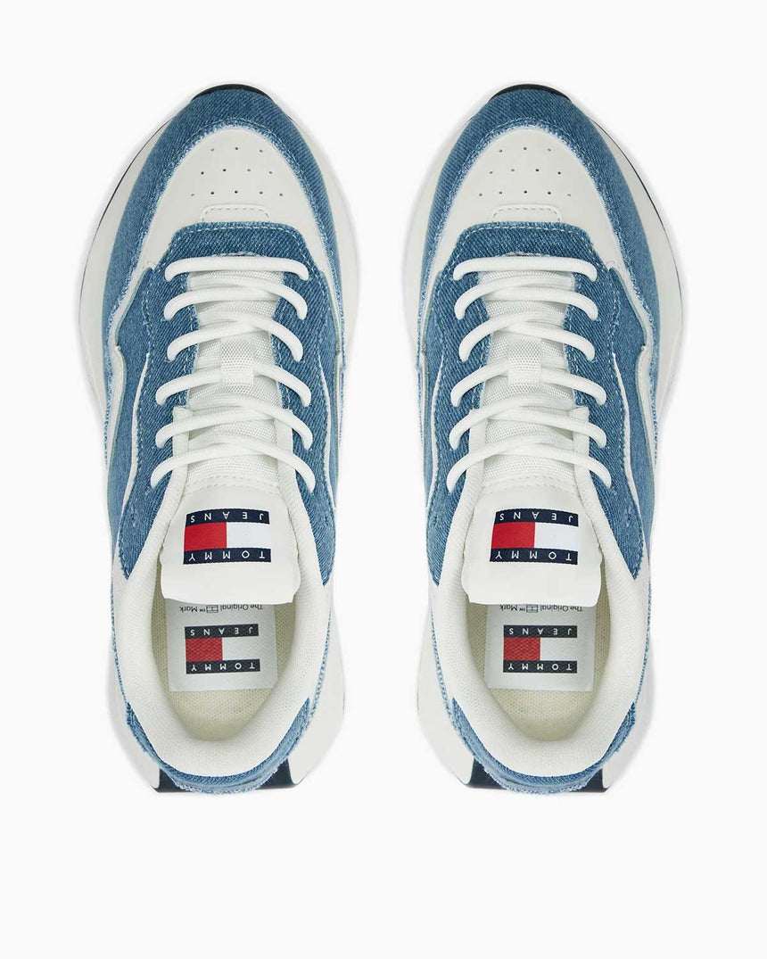 Tommy Hilfiger TJW Retro Runner Denim Kadın Sneaker Denim
