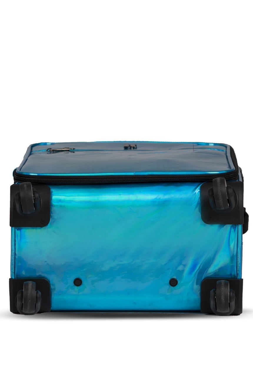 It Luggage Shimmer Fluorescent Aqua