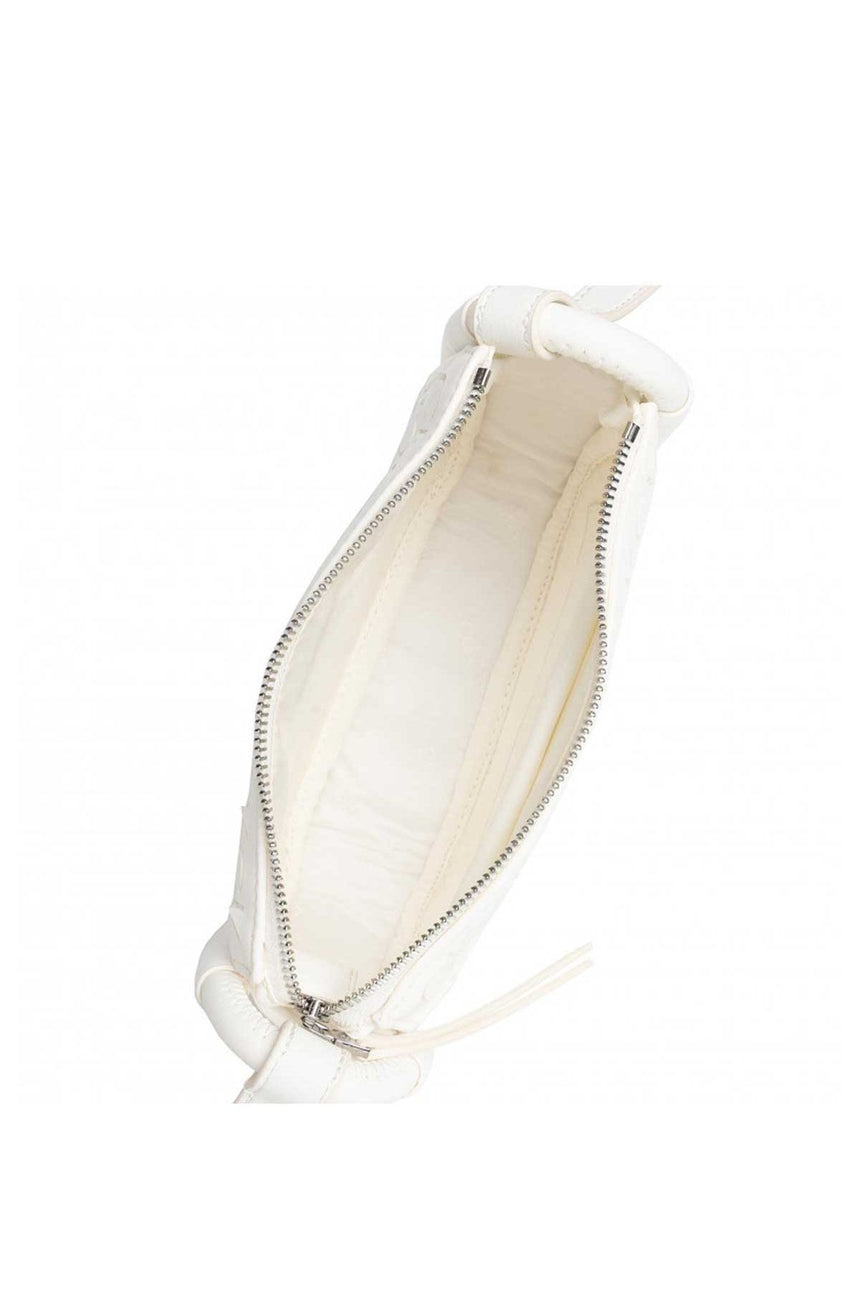 Calvin Klein Calvin Resort Shoulder Bag Mesh Kadın Omuz Çantası Ck White