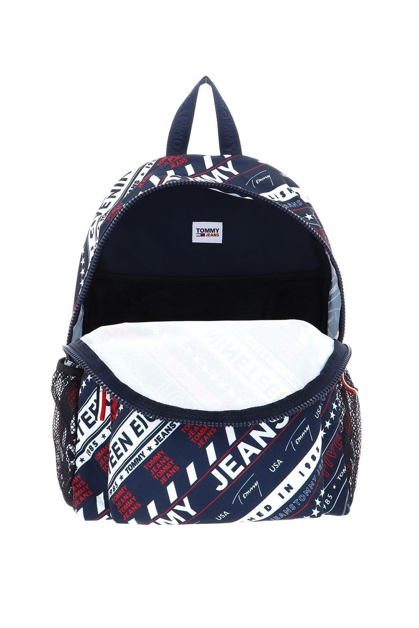 Tommy Hilfiger Campus Boy Print Erkek Sırt Çantası Twilight Navy / All Over Print