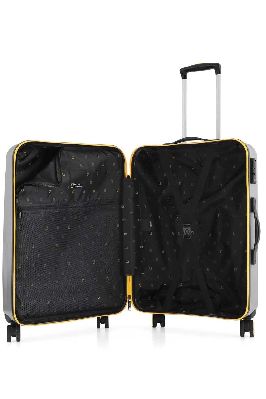 National Geographic 75 Cm Valiz Gümüş