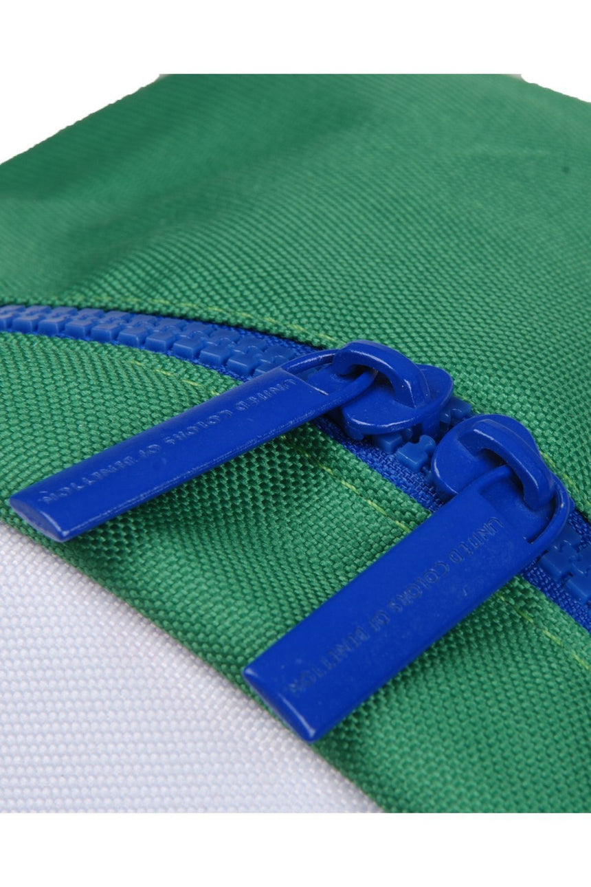 Benetton Ön Bölmeli Sırt Çantası Kırmızı - Yeşil