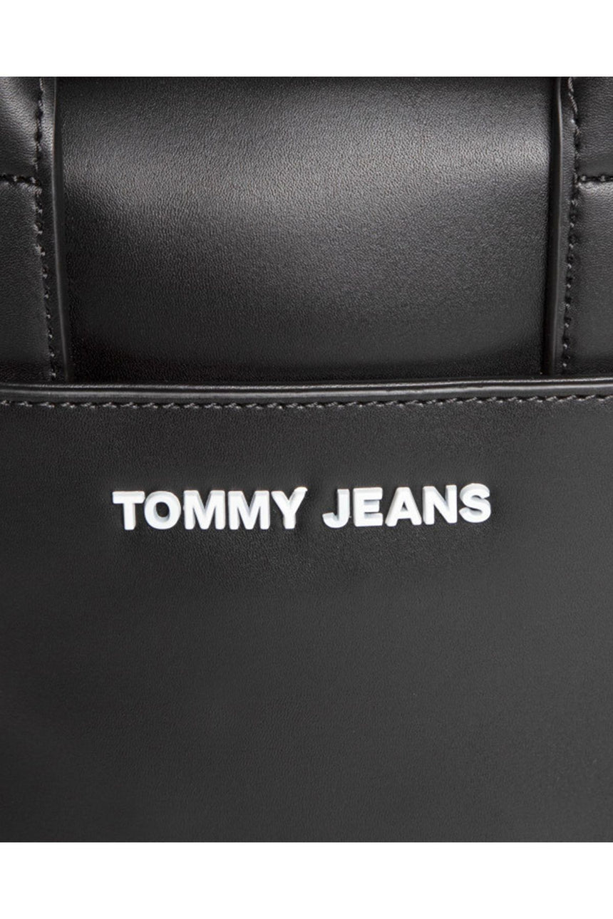 Tommy Hilfiger TJW Femme Pu Satchel Kadın El Çantası Black