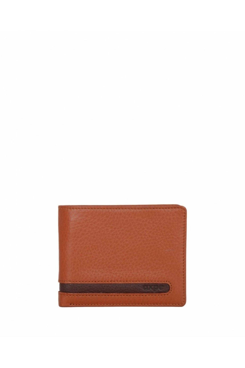 Axpe Deri Erkek Cüzdanı Taba