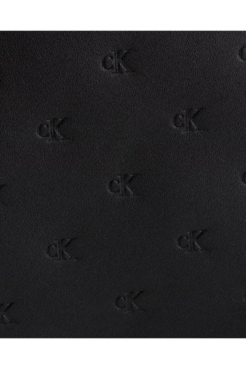 Calvin Klein Smooth Essentials Mono Flat P Çapraz Askılı Erkek Çanta Black
