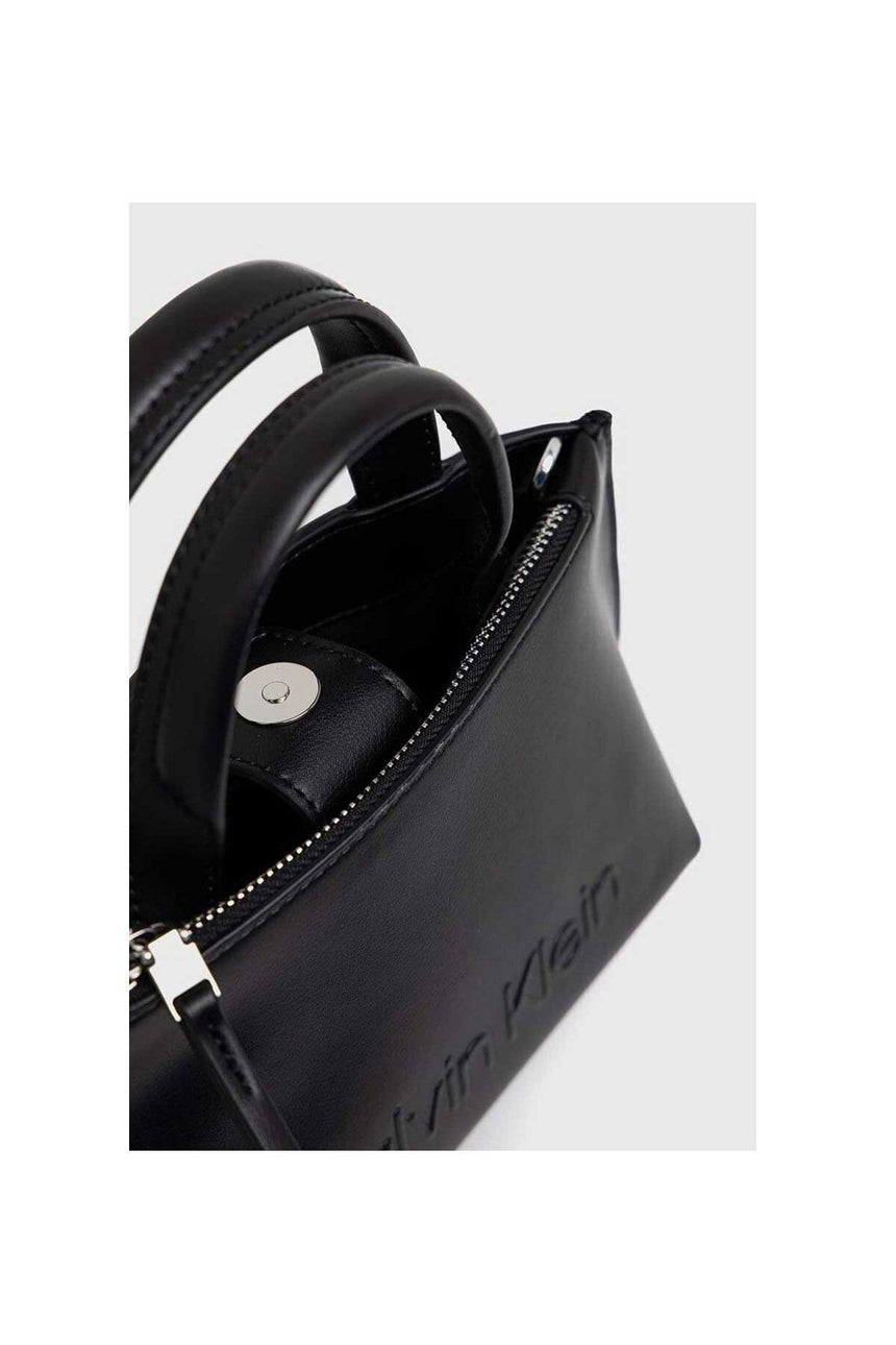 Calvin Klein Set Mini Bag Çapraz Askılı Kadın Çantası CK Black
