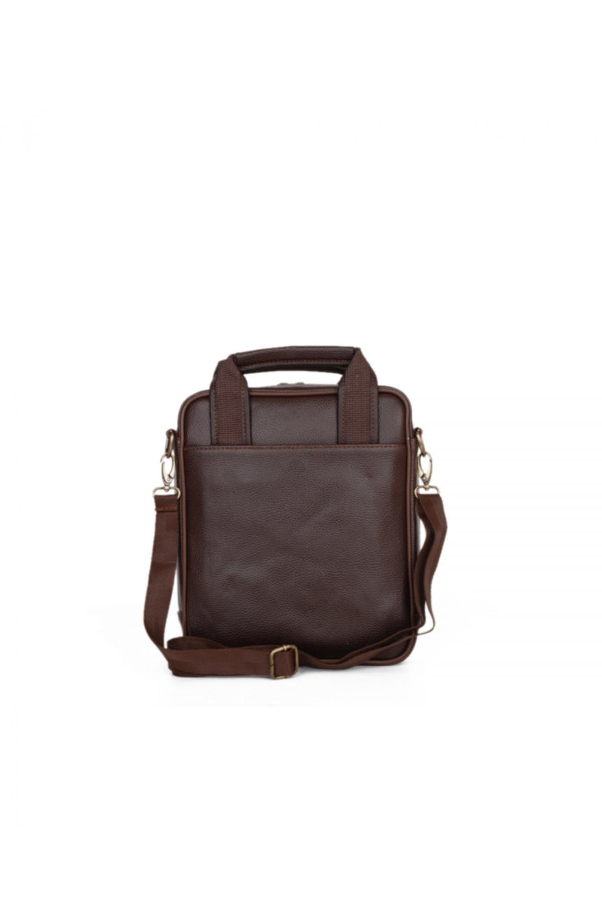 Us Polo Assn Bronz Armalı Çapraz Askılı Çanta Kahve