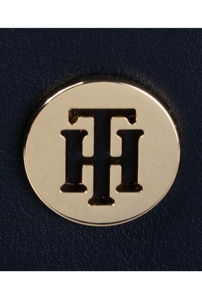 Tommy Hilfiger Smooth Med Satchel Kadın El Çantası Corporate Mix