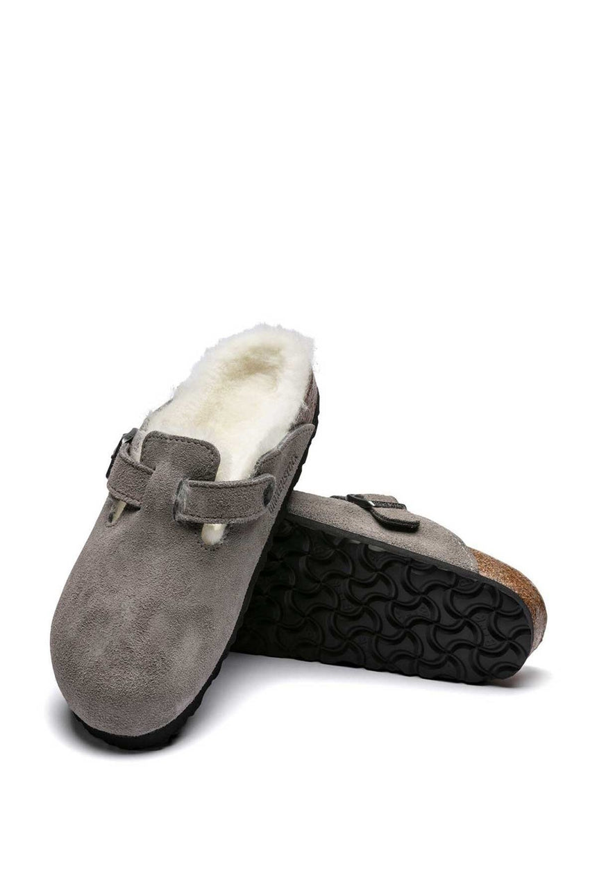 Birkenstock Boston Fur Kadın Terlik