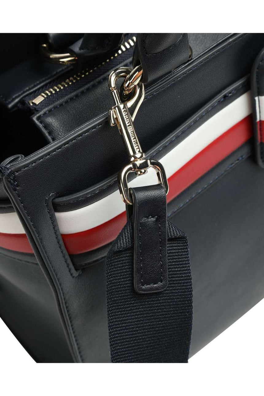 Tommy Hilfiger Th City Satchel Kadın El Çantası Sky Captain