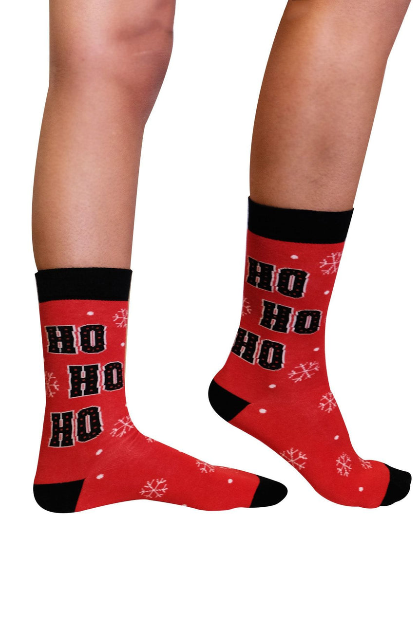 The Socks 3'lü Yılbaşı Desenli Kutulu Çorap Seti Renkli