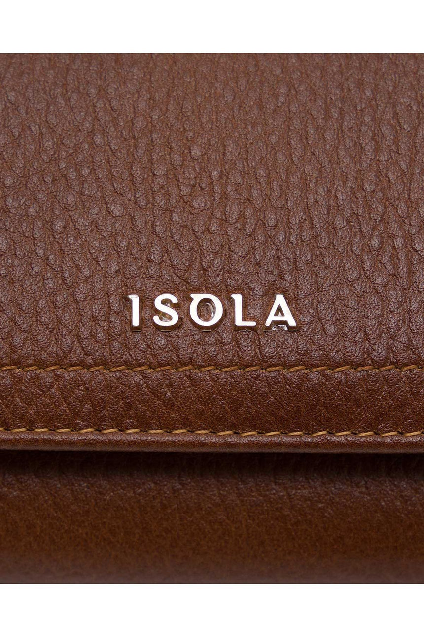 Isola Selly Kadın Hakiki Deri Cüzdan Taba