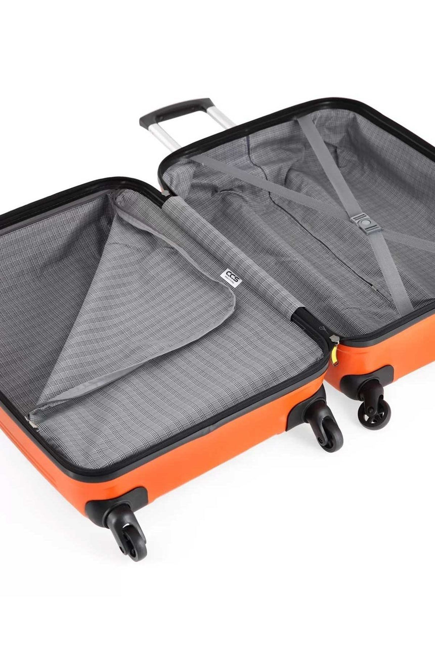 ÇÇS ABS Büyük Boy Valiz Turuncu