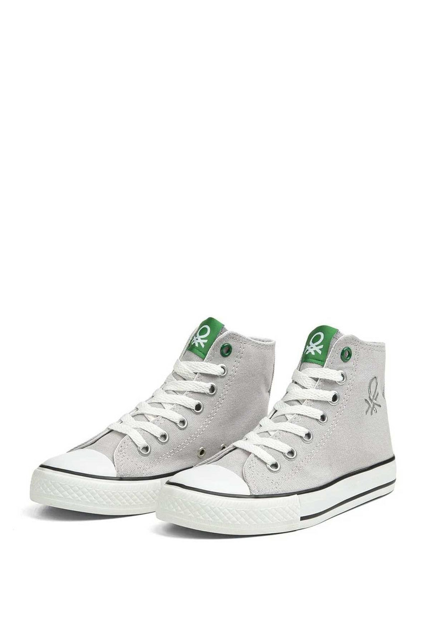 Benetton Filet Çocuk Spor Ayakkabı Gri