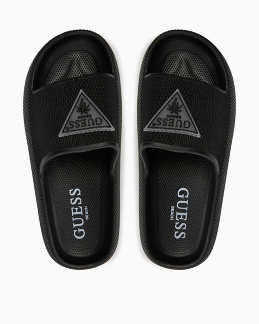 Guess Rubber Slippers Terlik Jet Black A996