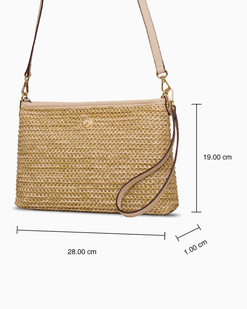 Nautica Logolu El Çantası Bej - Bej