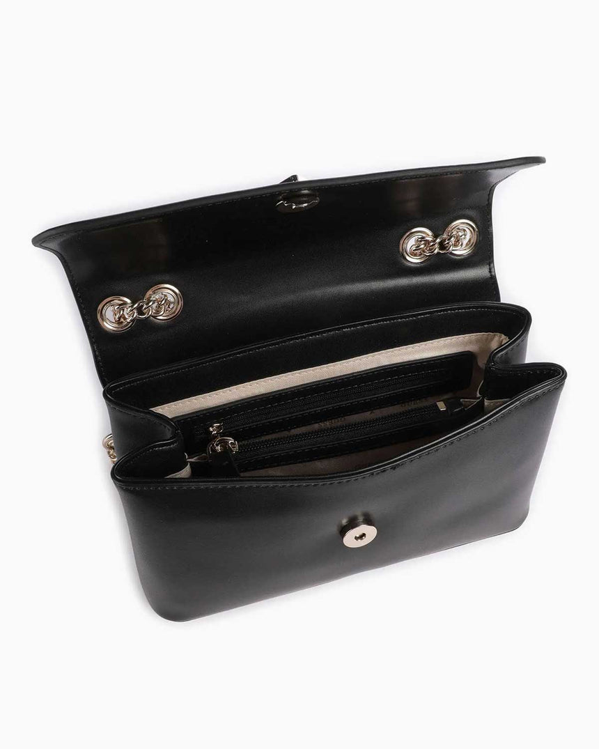 Guess Daryna Convertible Zincir Detaylı Omuz Çantası Black