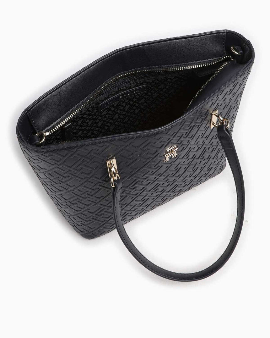 Tommy Hilfiger Refined Mini Tote El Çantası Space Blue