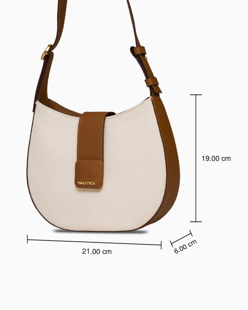 Nautica Logolu El Çantası Bej - Taba