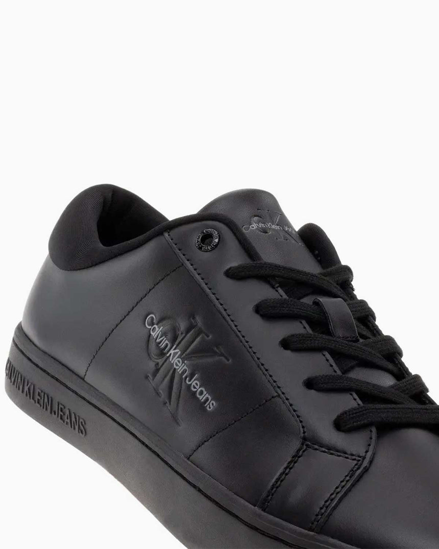 Calvin Klein Jeans Classic Cupsole Lace Up Sneaker Triple Black