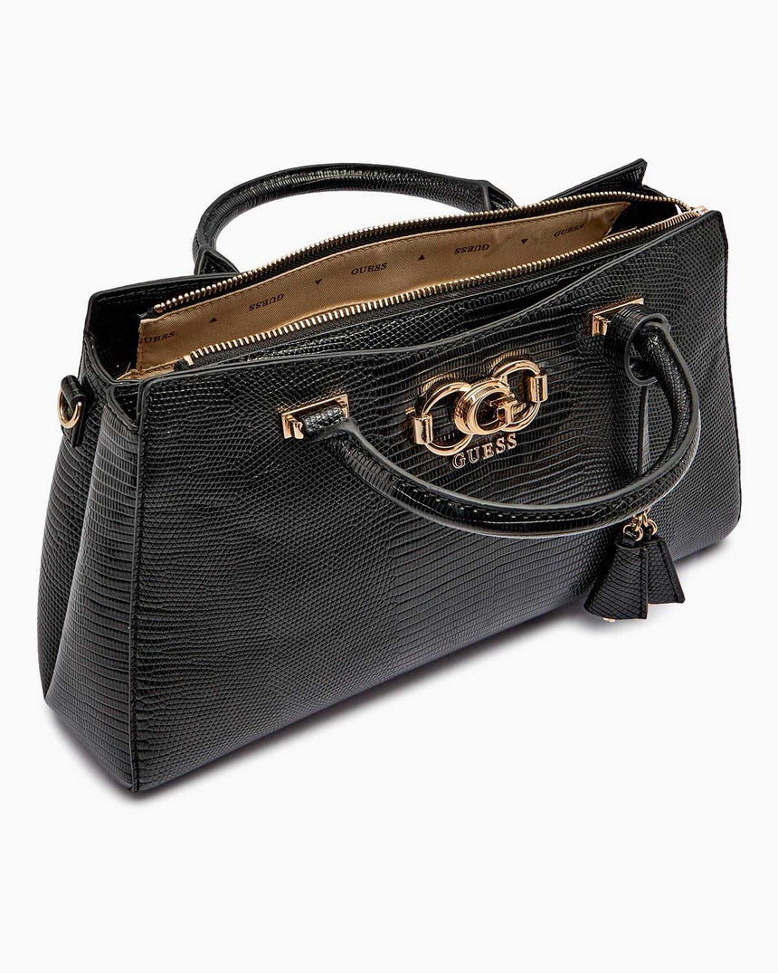 Guess Salinge Luxury Kadın Satchel Black