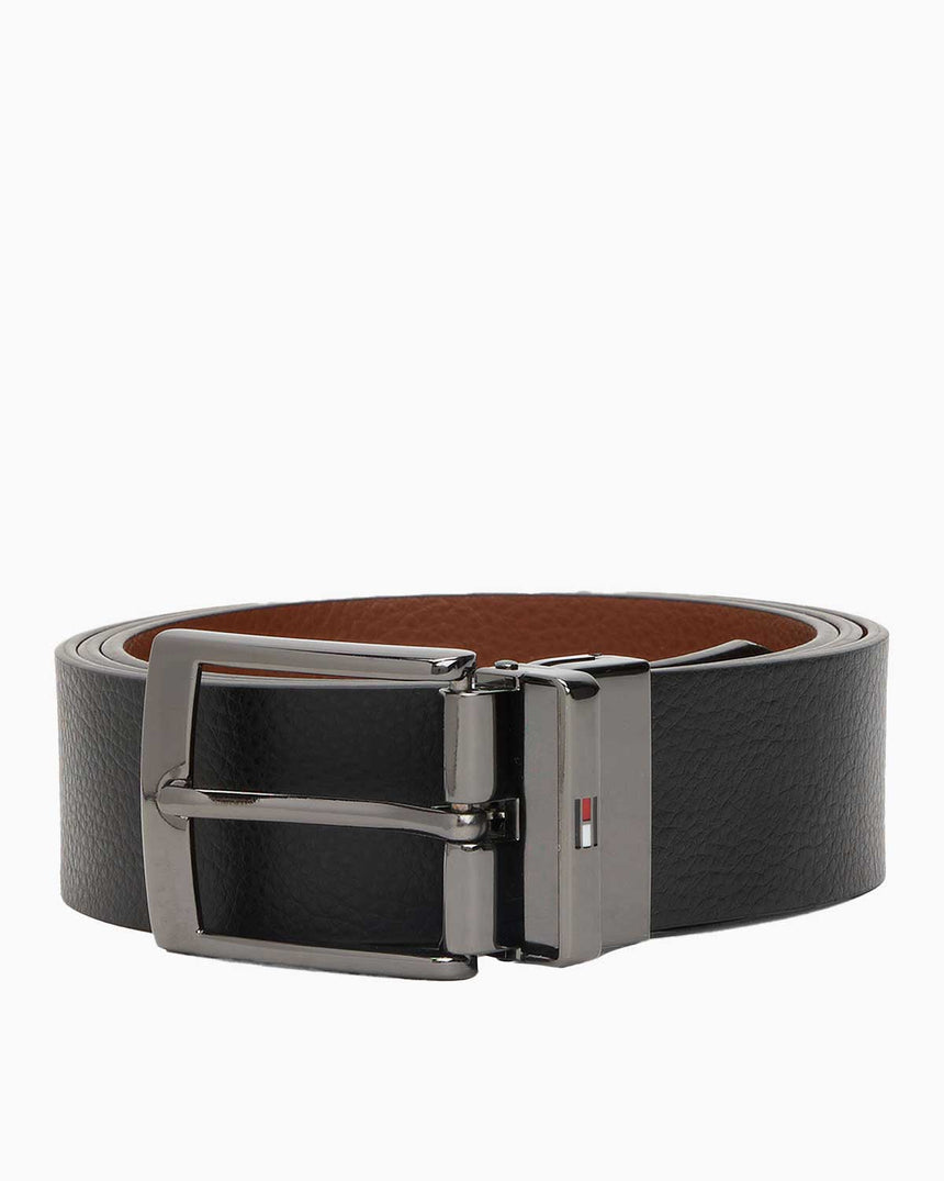 Tommy Hilfiger Adan Reversible Kemer Black/Coffee Bean