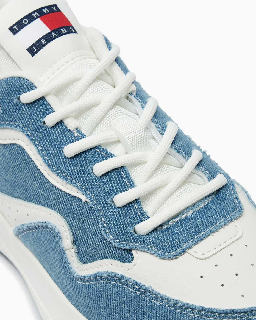 Tommy Hilfiger TJW Retro Runner Denim Kadın Sneaker Denim