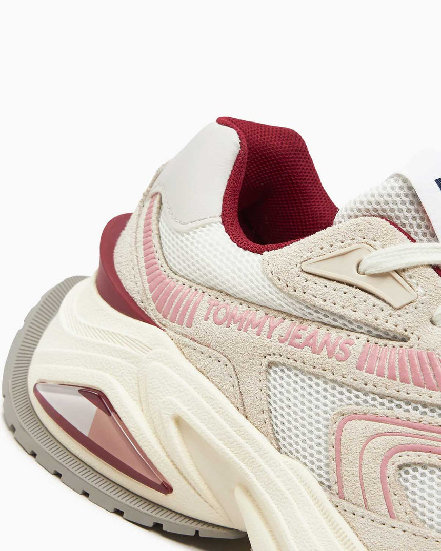 Tommy Hilfiger Trendy Retro Runner Sneakers Red