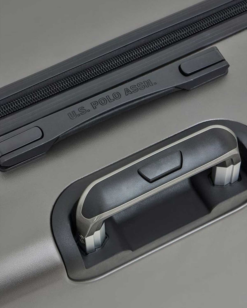 U.S. Polo Assn. Büyük Boy Valiz Gri