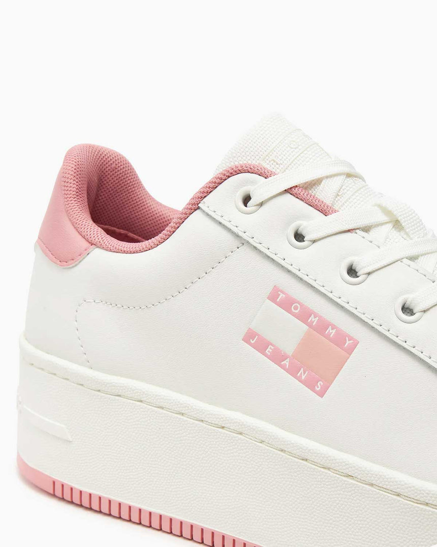 Tommy Hilfiger Flatform Low Top Sneakers Chalky Pink