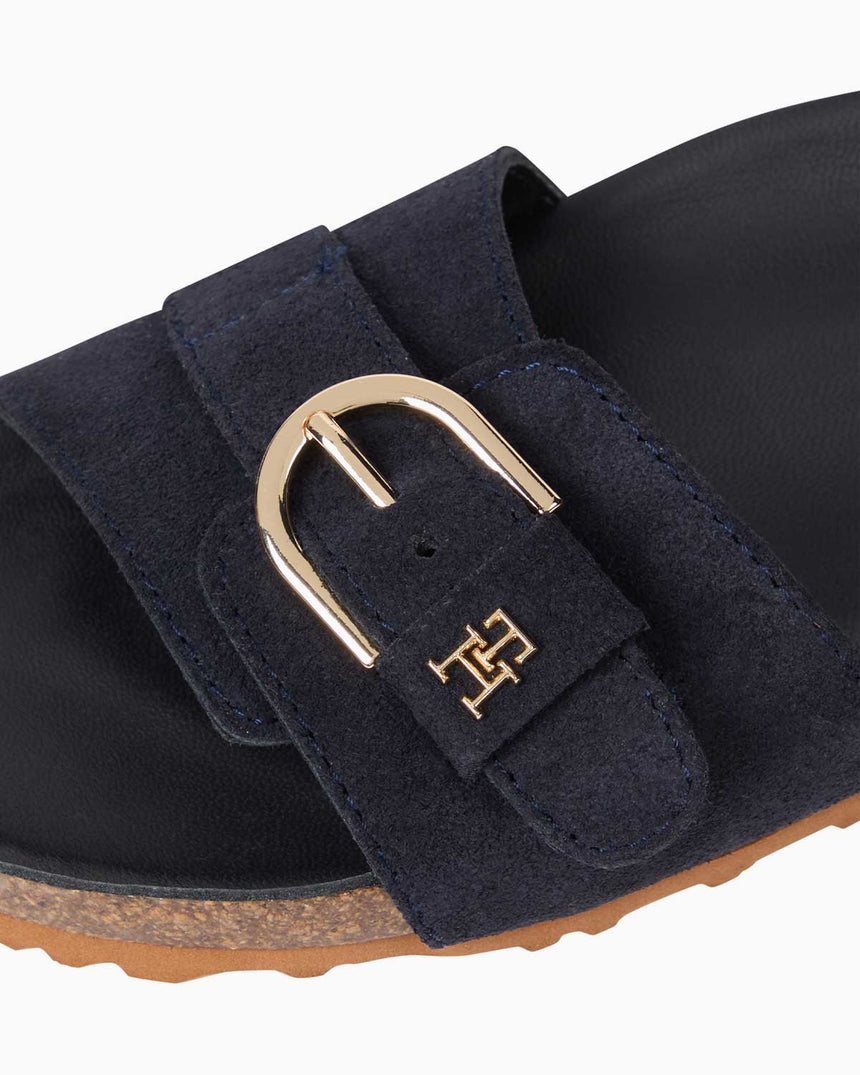 Tommy Hilfiger Adjustable Flat Terlik Space Blue