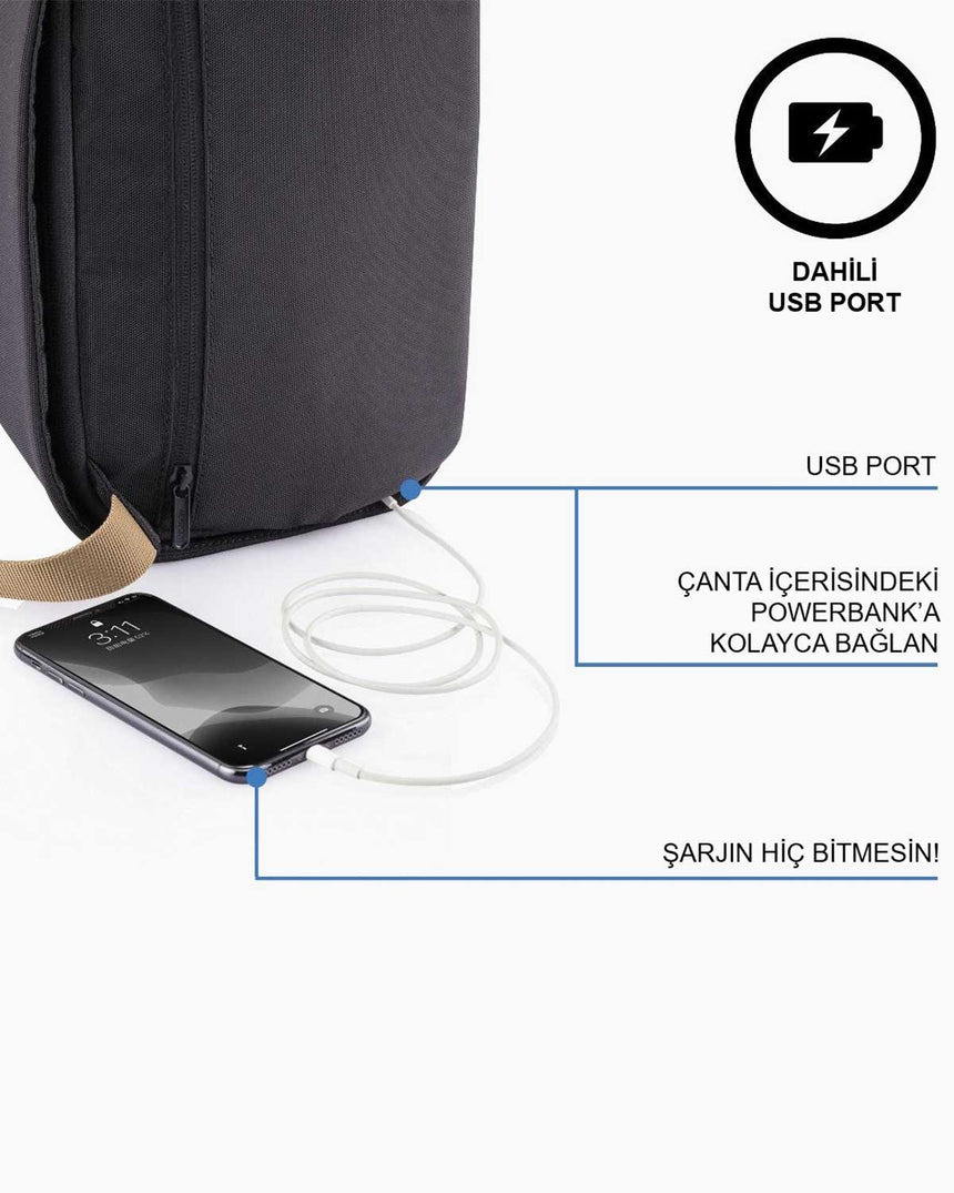 XD Design Bobby Sling Body Bag Black