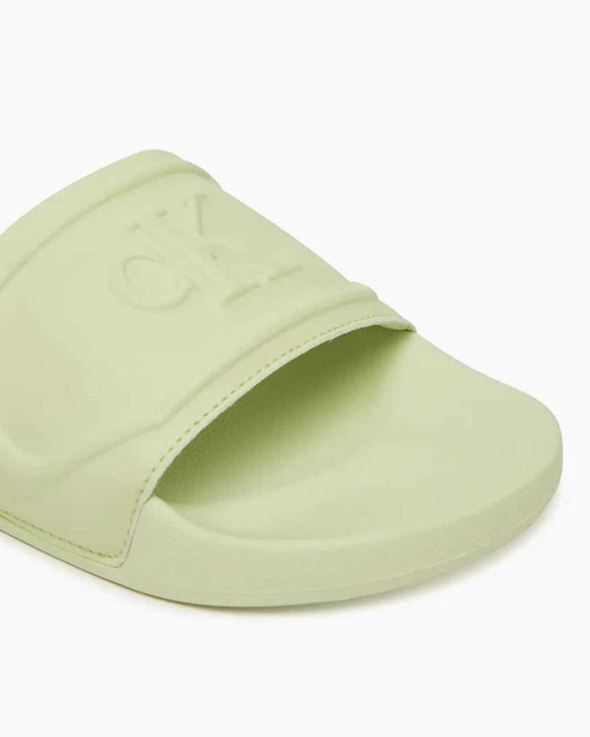 Calvin Klein Miami Kadın Terlik White Jade