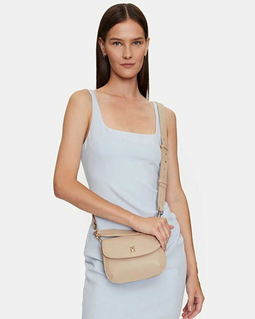 Tommy Hilfiger Chic Crossover Çapraz Askılı Çanta Classic Beige