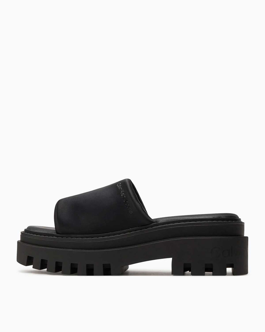 Calvin Klein Toothy Combat Sandal In Dc Kadın Sandalet Triple Black