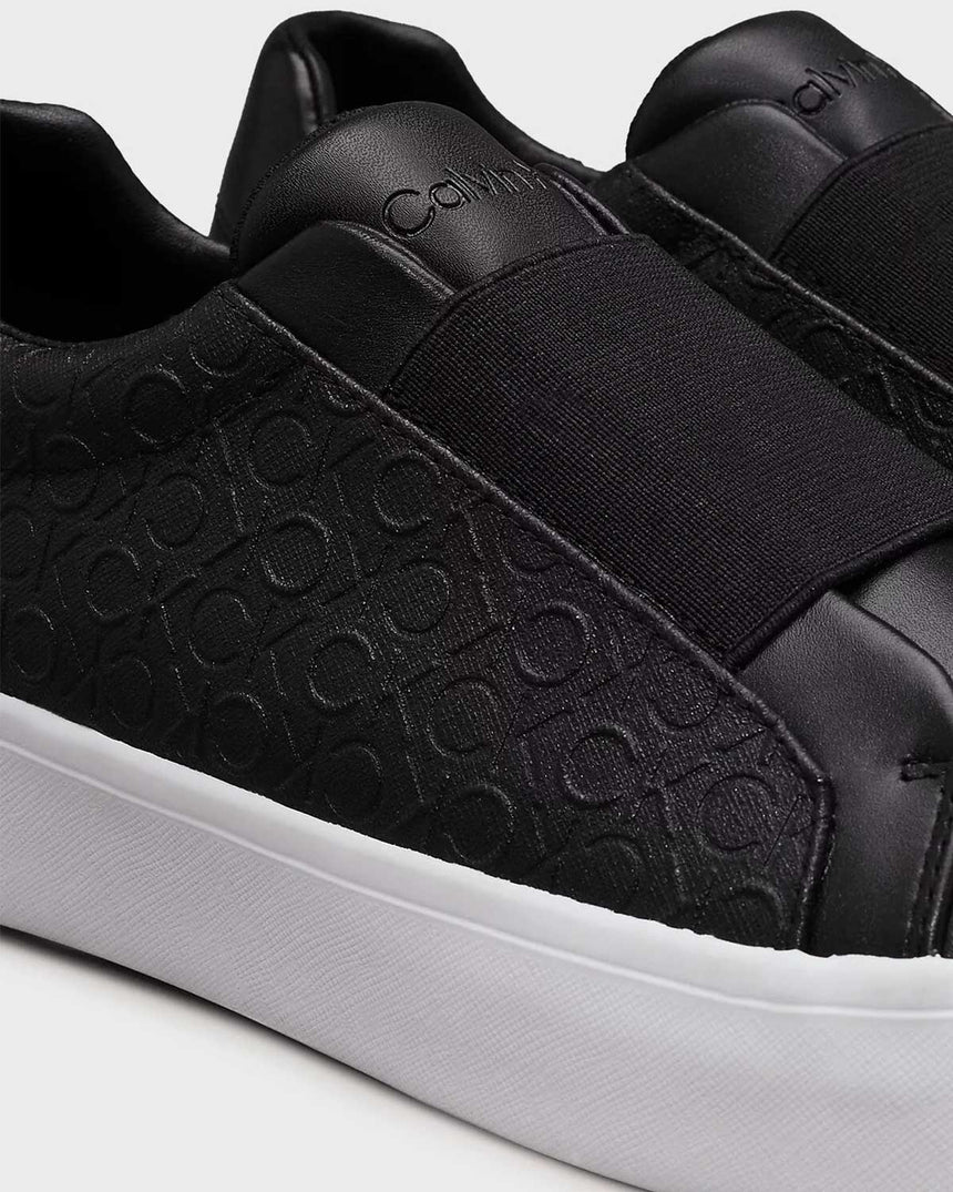Calvin Klein Vulc Slip Mono Low Top Sneakers CK Black