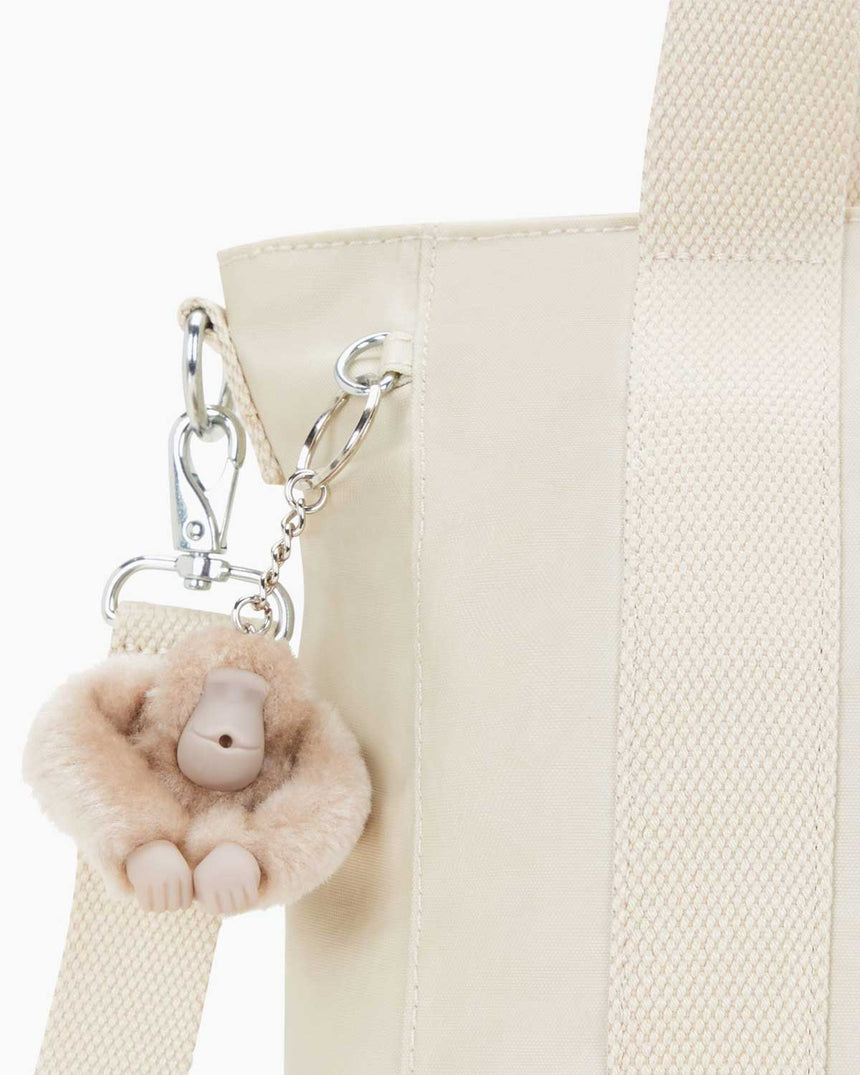 Kipling Asseni S Kadın Omuz Çantası Beige Pearl