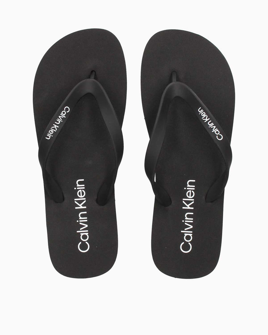Calvin Klein Flip Flop Rubber Erkek Parmak Arası Terlik CK Black
