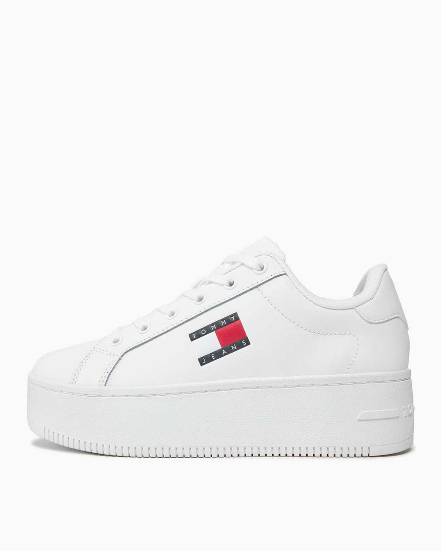 Tommy Hilfiger Flatform Low Top Sneakers White