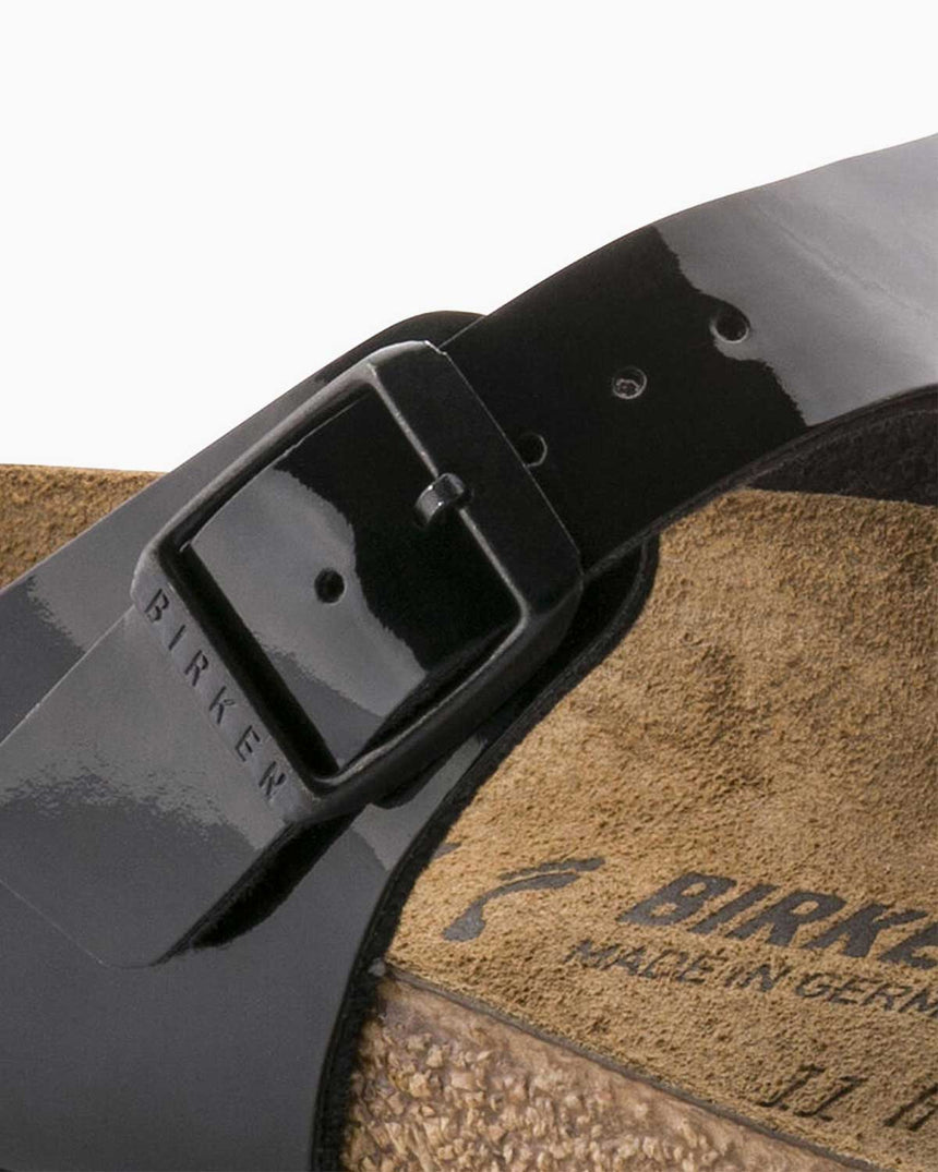 Birkenstock Gizeh BS Parmak Arası Kadın Terlik 0 Siyah Rugan