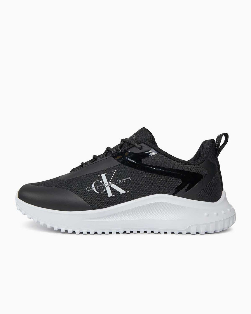 Calvin Klein Eva Runner Low Lace Mix Sneakers Black