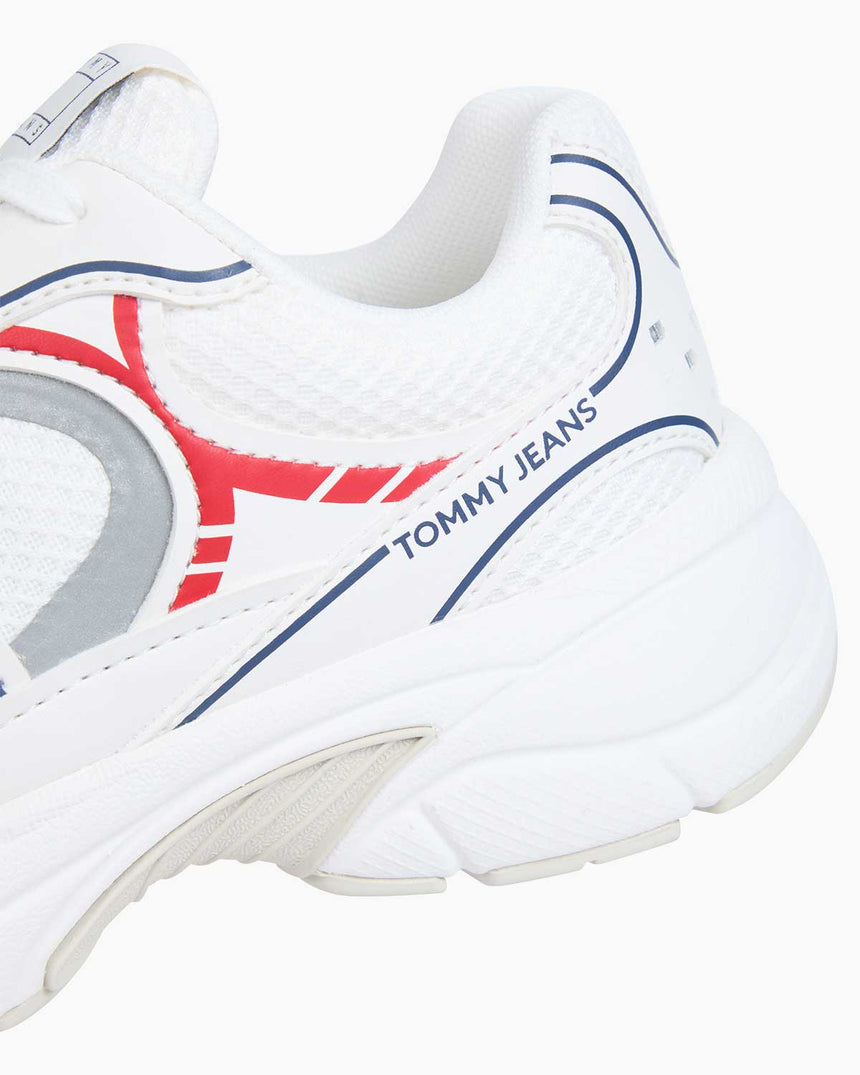 Tommy Hilfiger Archive Low Top Sneaker Ecru