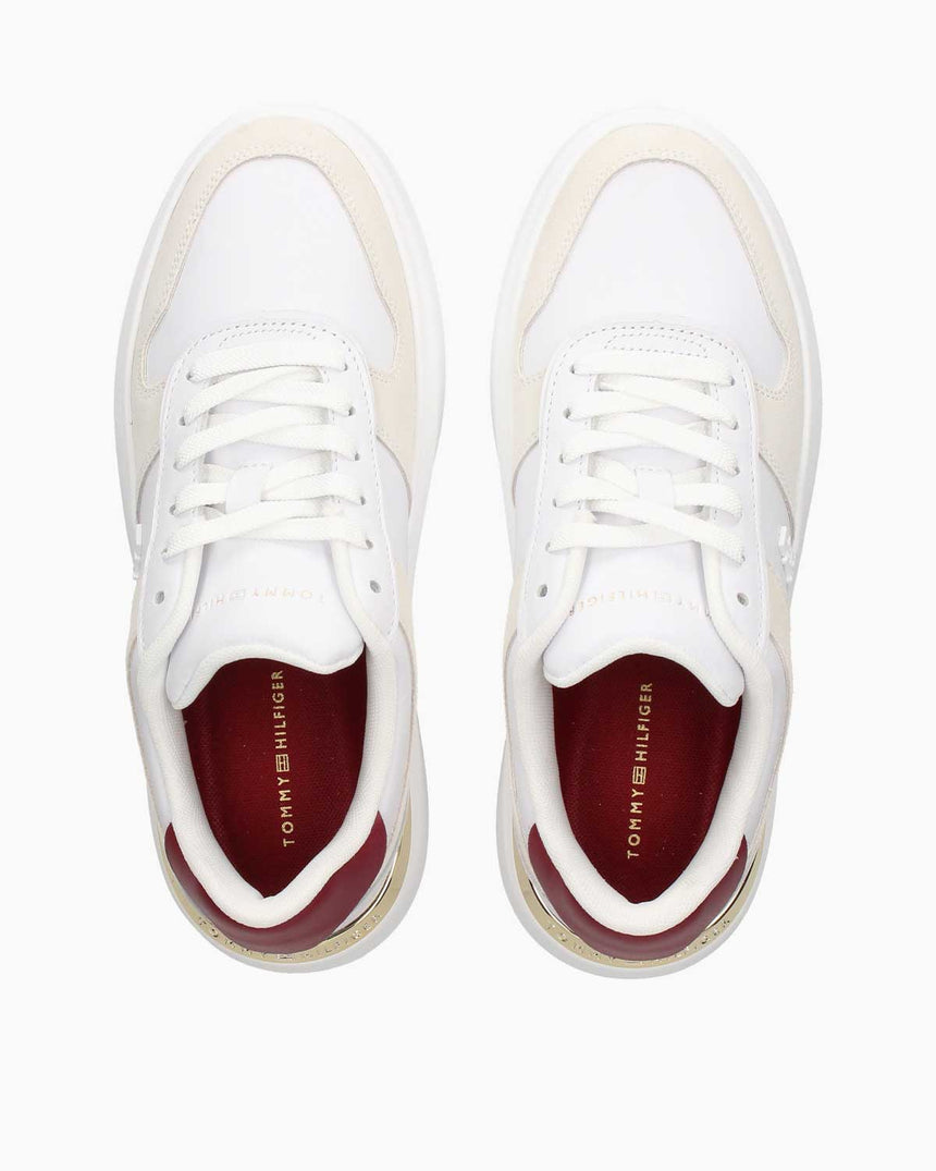 Tommy Hilfiger Estefania Şık Kort Kadın Sneaker White