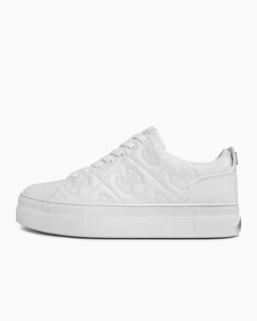 Guess Gianele Peony Logo Sneakers White